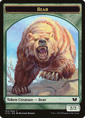Bear // Spider Double-Sided Token [Commander 2015 Tokens] | L.A. Mood Comics and Games
