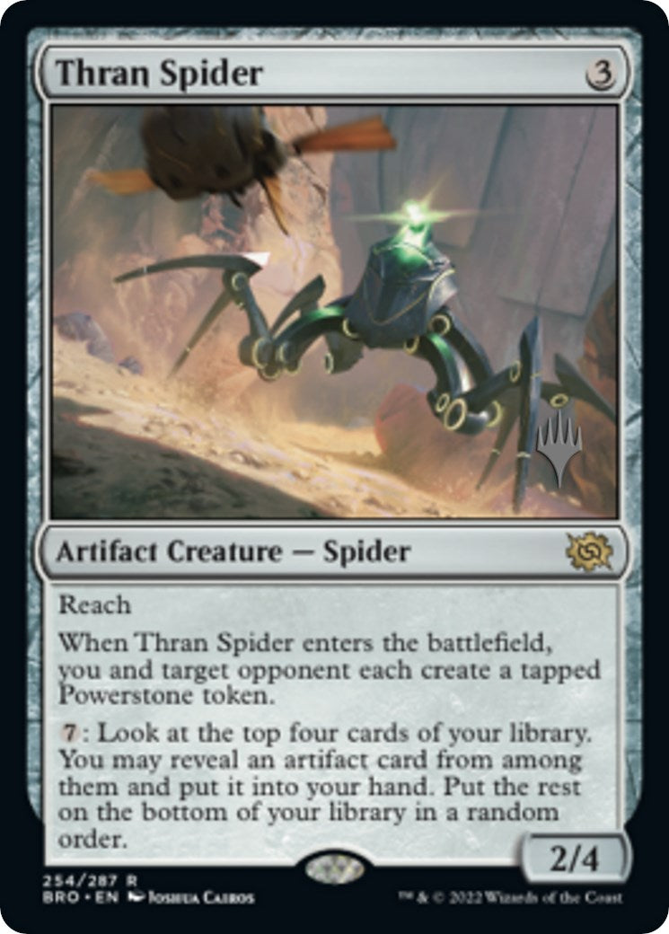Thran Spider (Promo Pack) [The Brothers' War Promos] | L.A. Mood Comics and Games