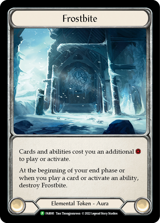 Frostbite [FAB081] (Promo)  Cold Foil | L.A. Mood Comics and Games