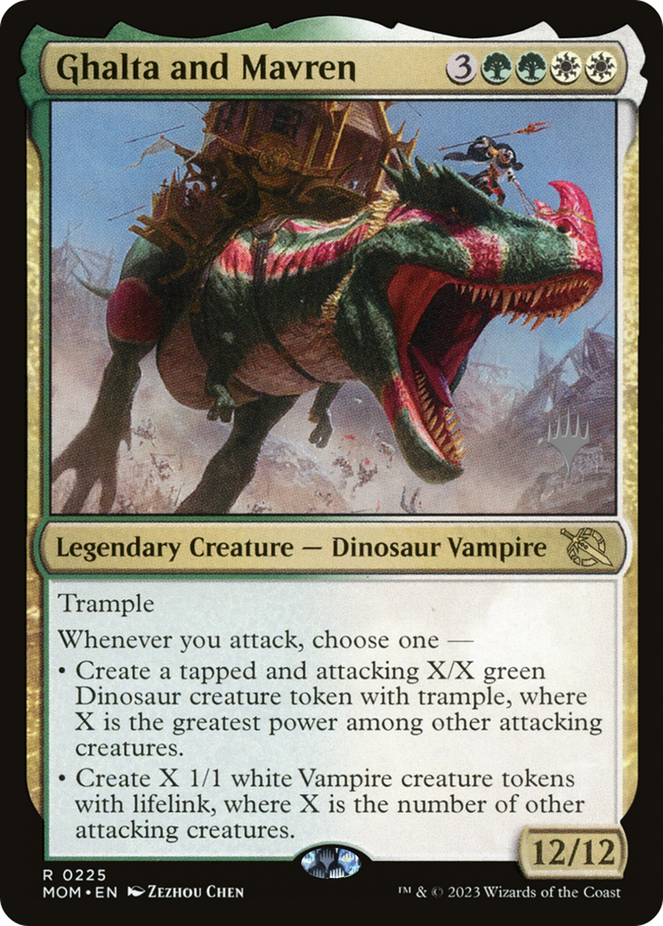 Ghalta and Mavren (Promo Pack) [March of the Machine Promos] | L.A. Mood Comics and Games