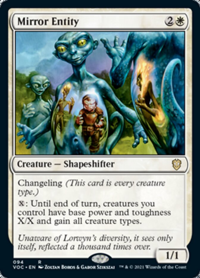 Mirror Entity [Innistrad: Crimson Vow Commander] | L.A. Mood Comics and Games