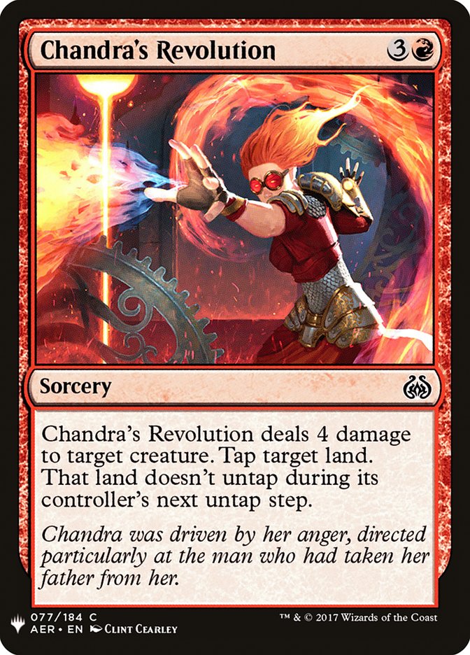 Chandra's Revolution [Mystery Booster] | L.A. Mood Comics and Games