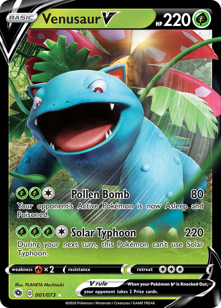 Venusaur V (001/073) [Sword & Shield: Champion's Path] | L.A. Mood Comics and Games