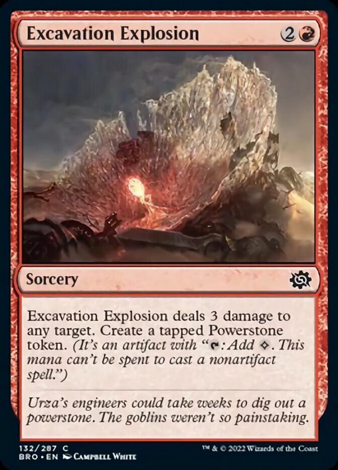 Excavation Explosion [The Brothers' War] | L.A. Mood Comics and Games