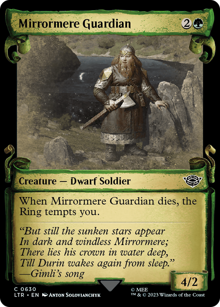 Mirrormere Guardian [The Lord of the Rings: Tales of Middle-Earth Showcase Scrolls] | L.A. Mood Comics and Games