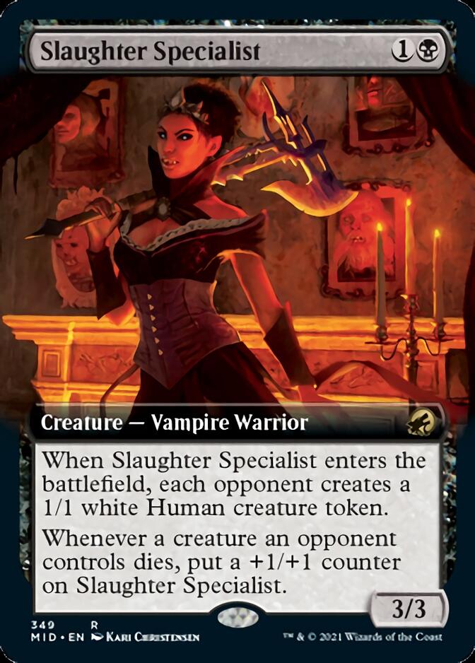 Slaughter Specialist (Extended Art) [Innistrad: Midnight Hunt] | L.A. Mood Comics and Games