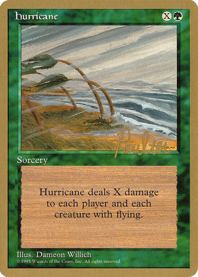 Hurricane (Preston Poulter) [Pro Tour Collector Set] | L.A. Mood Comics and Games