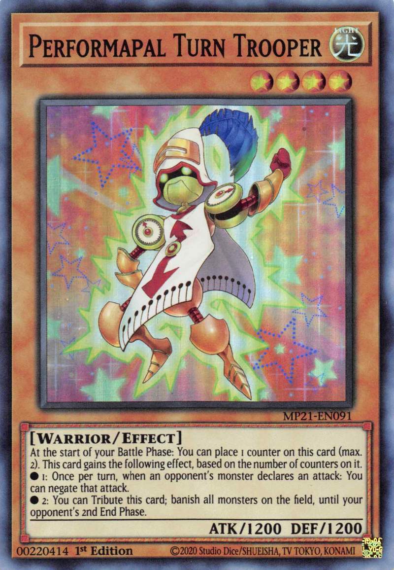 Performapal Turn Trooper [MP21-EN091] Super Rare | L.A. Mood Comics and Games