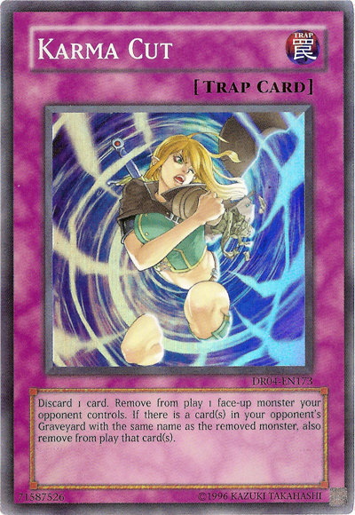 Karma Cut [DR04-EN173] Super Rare | L.A. Mood Comics and Games