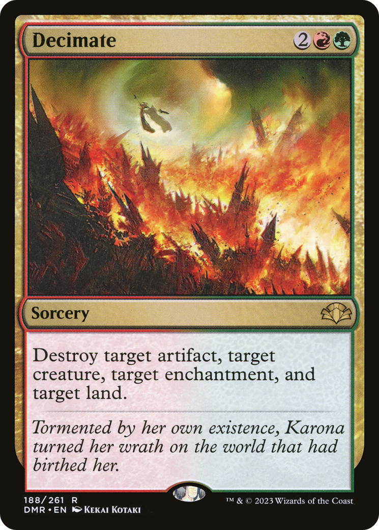 Decimate [Dominaria Remastered] | L.A. Mood Comics and Games
