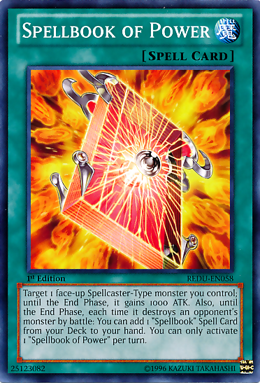 Spellbook of Power [REDU-EN058] Common | L.A. Mood Comics and Games