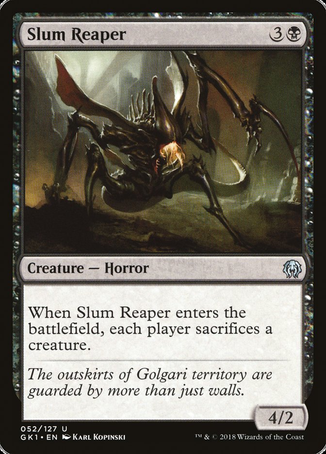 Slum Reaper [Guilds of Ravnica Guild Kit] | L.A. Mood Comics and Games