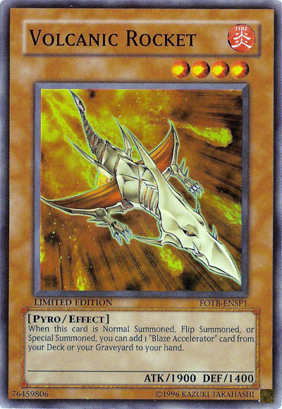 Volcanic Rocket [FOTB-ENSP1] Super Rare | L.A. Mood Comics and Games