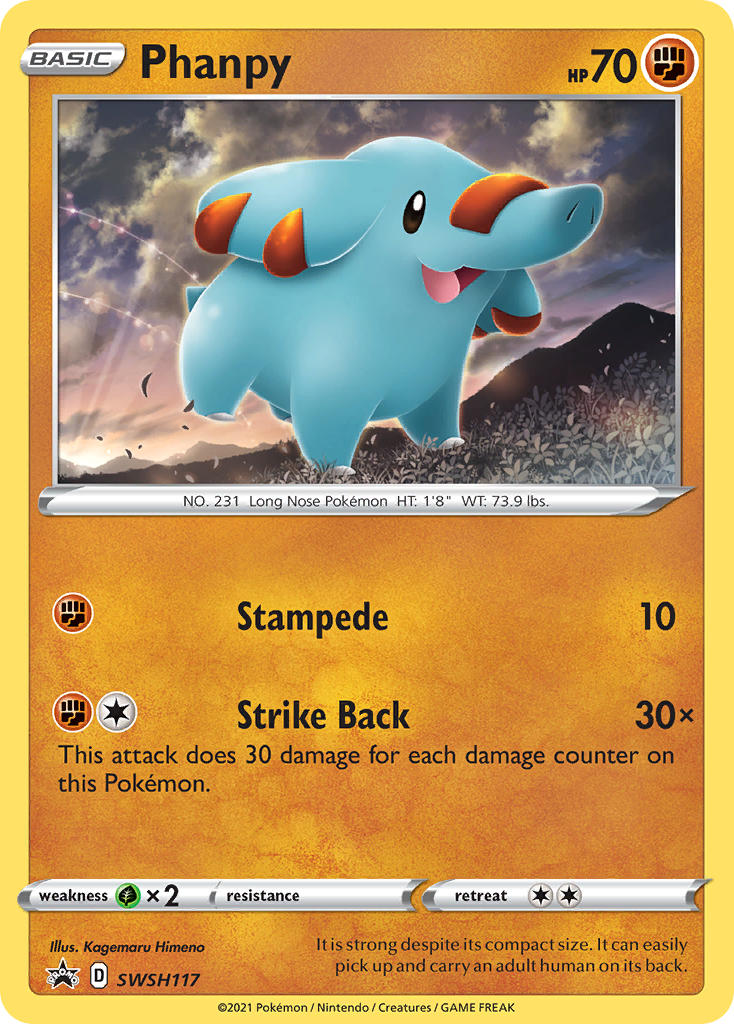 Phanpy (SWSH117) [Sword & Shield: Black Star Promos] | L.A. Mood Comics and Games