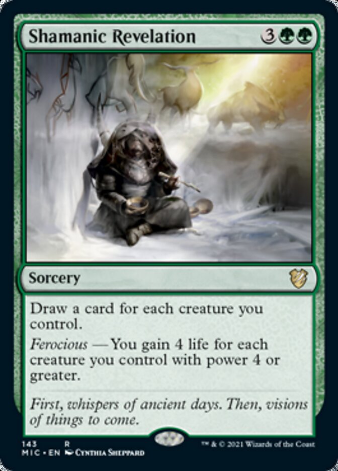 Shamanic Revelation [Innistrad: Midnight Hunt Commander] | L.A. Mood Comics and Games