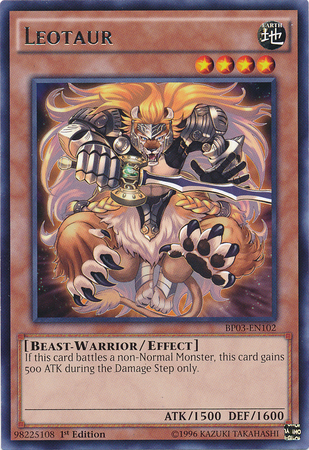 Leotaur [BP03-EN102] Rare | L.A. Mood Comics and Games