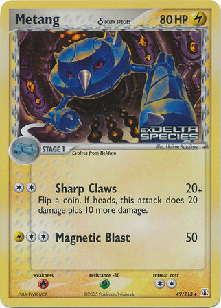 Metang (49/113) (Delta Species) (Stamped) [EX: Delta Species] | L.A. Mood Comics and Games