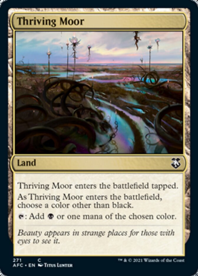 Thriving Moor [Dungeons & Dragons: Adventures in the Forgotten Realms Commander] | L.A. Mood Comics and Games