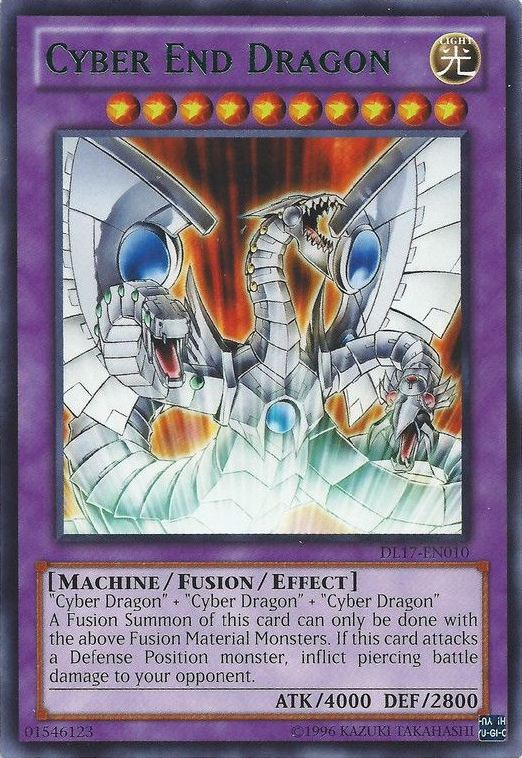 Cyber End Dragon (Green) [DL17-EN010] Rare | L.A. Mood Comics and Games
