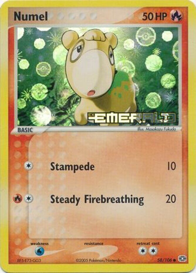 Numel (58/106) (Stamped) [EX: Emerald] | L.A. Mood Comics and Games