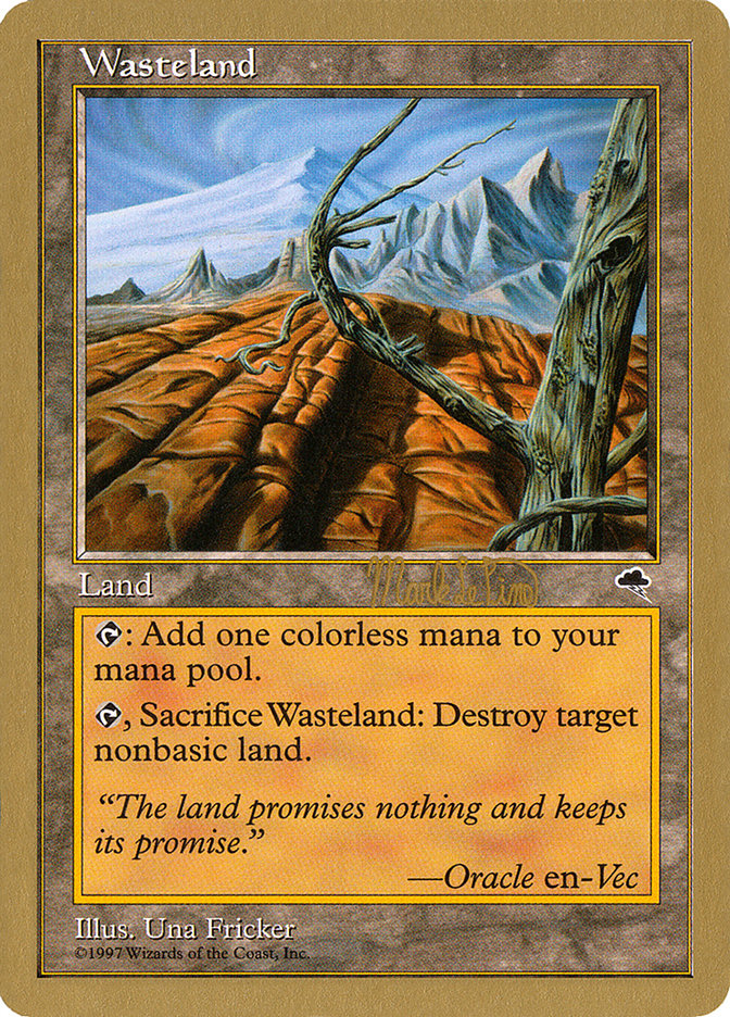 Wasteland (Mark Le Pine) [World Championship Decks 1999] | L.A. Mood Comics and Games