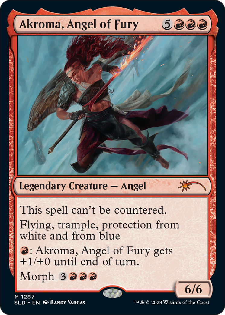Akroma, Angel of Fury [Secret Lair Drop Series] | L.A. Mood Comics and Games
