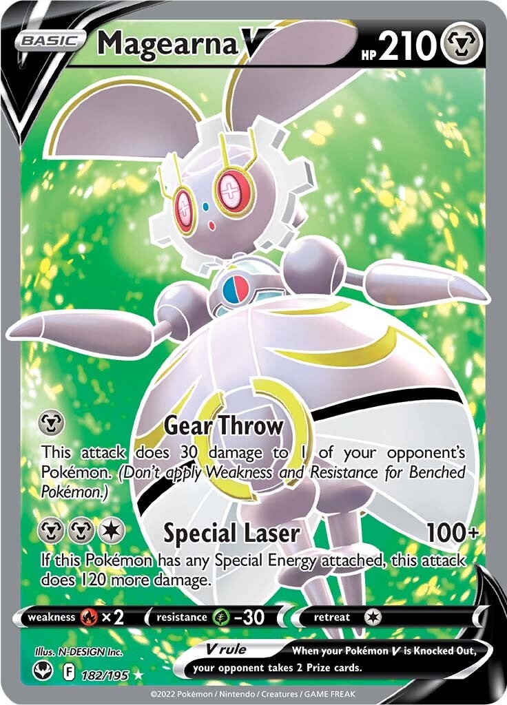 Magearna V (182/195) [Sword & Shield: Silver Tempest] | L.A. Mood Comics and Games