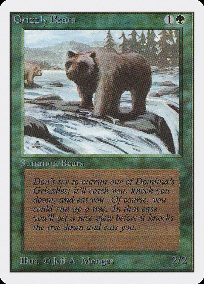 Grizzly Bears [Unlimited Edition] | L.A. Mood Comics and Games