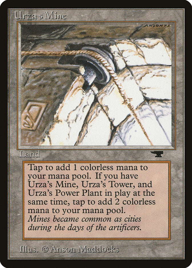 Urza's Mine (Pulley Embedded in Stone) [Antiquities] | L.A. Mood Comics and Games
