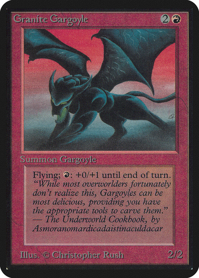 Granite Gargoyle [Alpha Edition] | L.A. Mood Comics and Games
