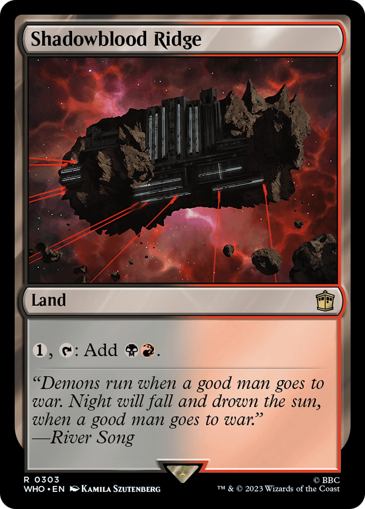 Shadowblood Ridge [Doctor Who] | L.A. Mood Comics and Games