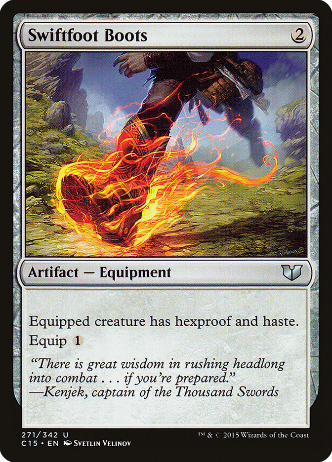 Swiftfoot Boots [Commander 2015] | L.A. Mood Comics and Games