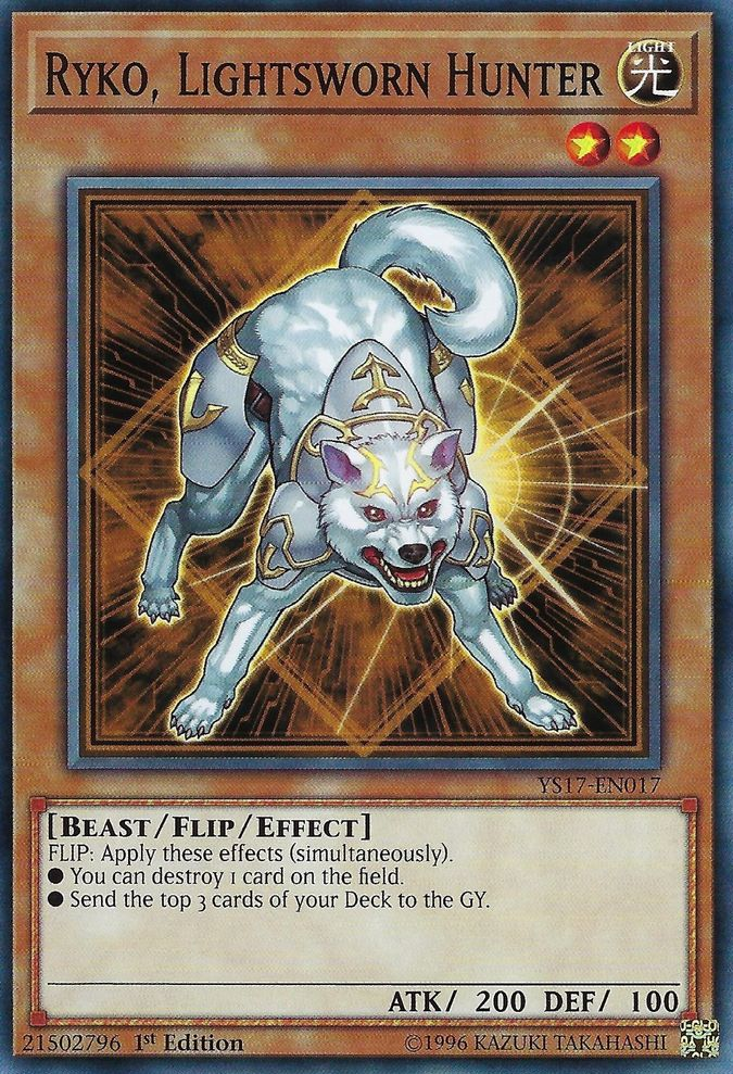 Ryko, Lightsworn Hunter [YS17-EN017] Common | L.A. Mood Comics and Games