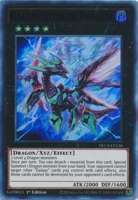 Galaxy Stealth Dragon (Purple) [DLCS-EN126] Ultra Rare | L.A. Mood Comics and Games