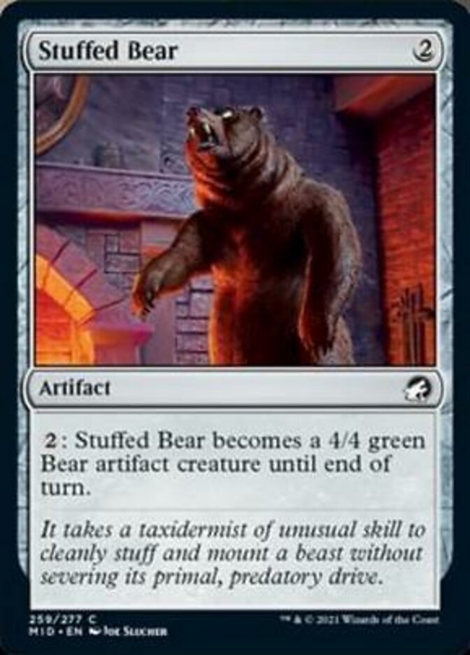 Stuffed Bear [Innistrad: Midnight Hunt] | L.A. Mood Comics and Games