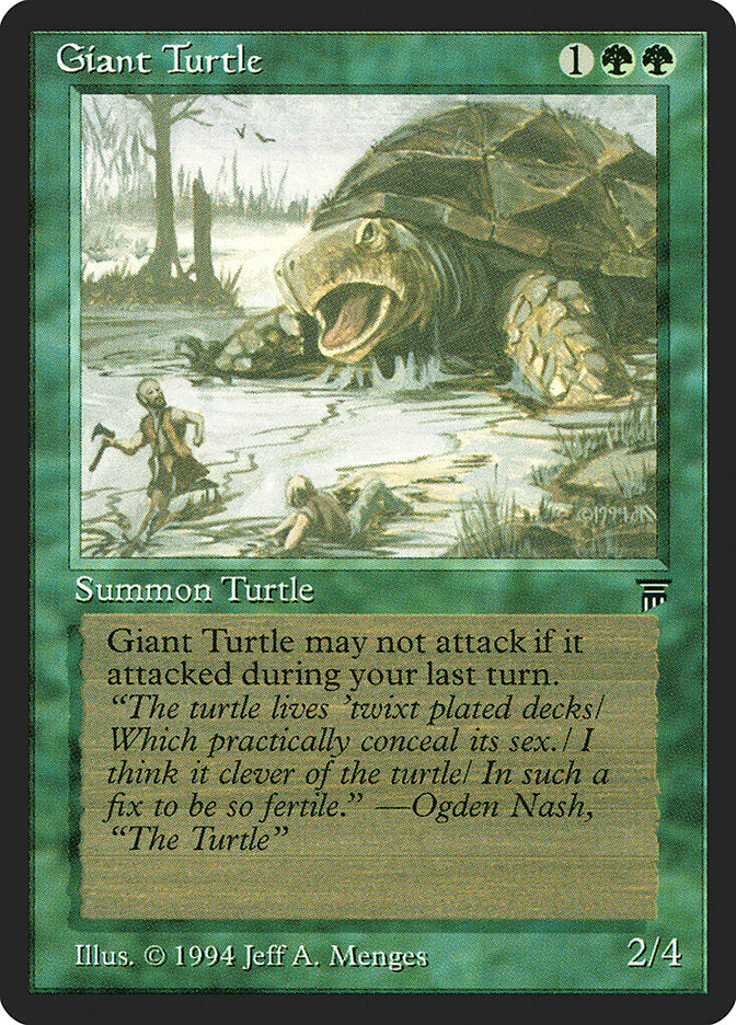 Giant Turtle [Legends] | L.A. Mood Comics and Games
