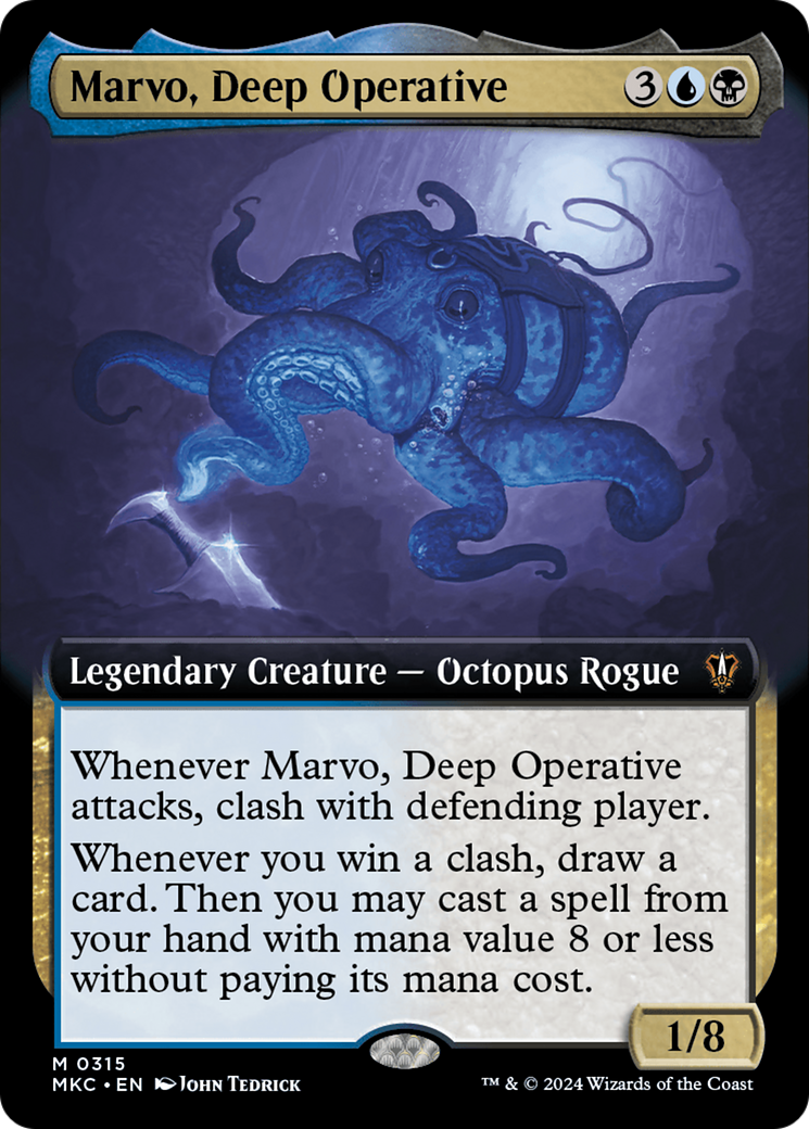 Marvo, Deep Operative (Extended Art) [Murders at Karlov Manor Commander] | L.A. Mood Comics and Games