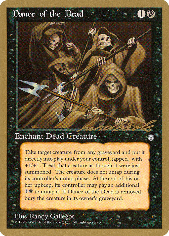 Dance of the Dead (Leon Lindback) [Pro Tour Collector Set] | L.A. Mood Comics and Games