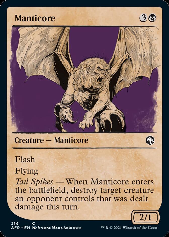 Manticore (Showcase) [Dungeons & Dragons: Adventures in the Forgotten Realms] | L.A. Mood Comics and Games