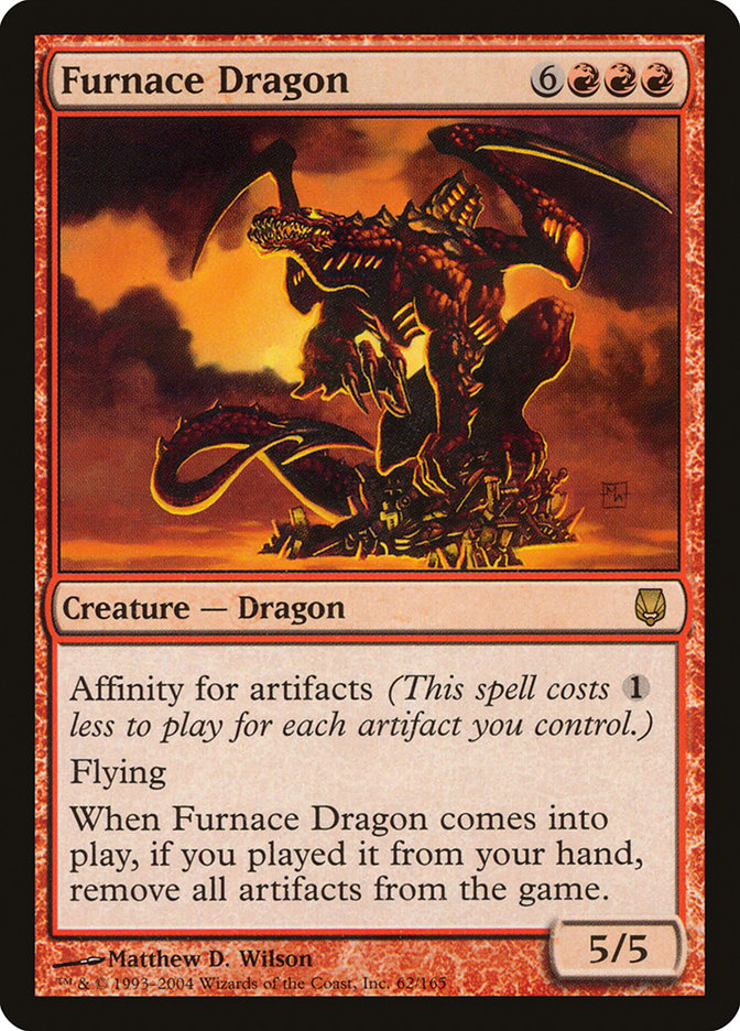 Furnace Dragon [Darksteel] | L.A. Mood Comics and Games