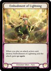 Embodiment of Lightning // Titan's Fist [ELE202] (Tales of Aria)  1st Edition Normal | L.A. Mood Comics and Games