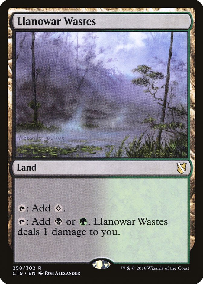 Llanowar Wastes [Commander 2019] | L.A. Mood Comics and Games