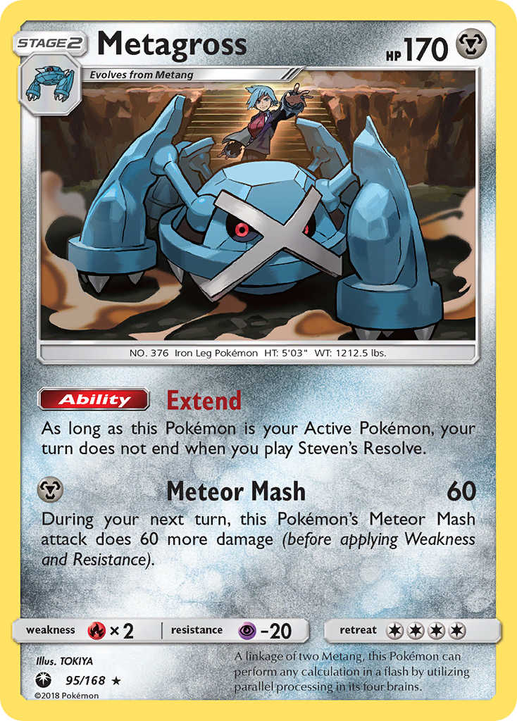 Metagross (95/168) [Sun & Moon: Celestial Storm] | L.A. Mood Comics and Games