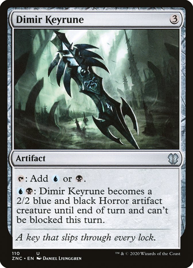 Dimir Keyrune [Zendikar Rising Commander] | L.A. Mood Comics and Games