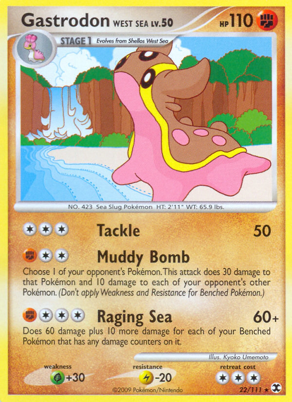 Gastrodon West Sea (22/111) [Platinum: Rising Rivals] | L.A. Mood Comics and Games