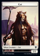 Cat // Soldier Double-Sided Token [Commander Legends Tokens] | L.A. Mood Comics and Games