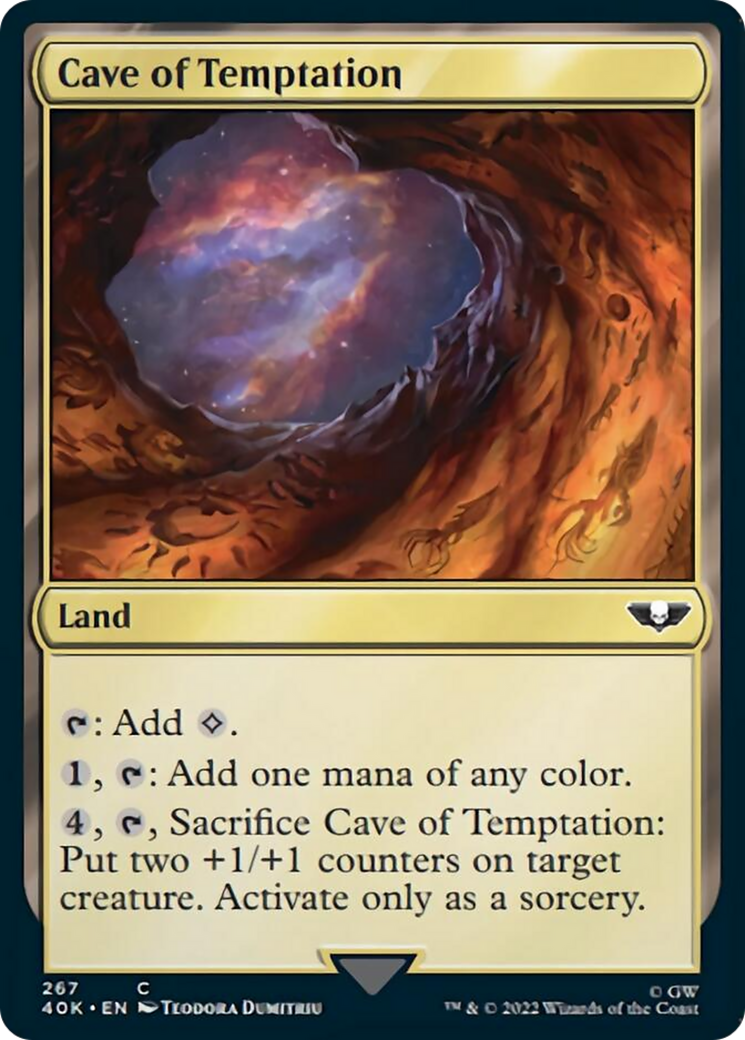 Cave of Temptation (Surge Foil) [Warhammer 40,000] | L.A. Mood Comics and Games