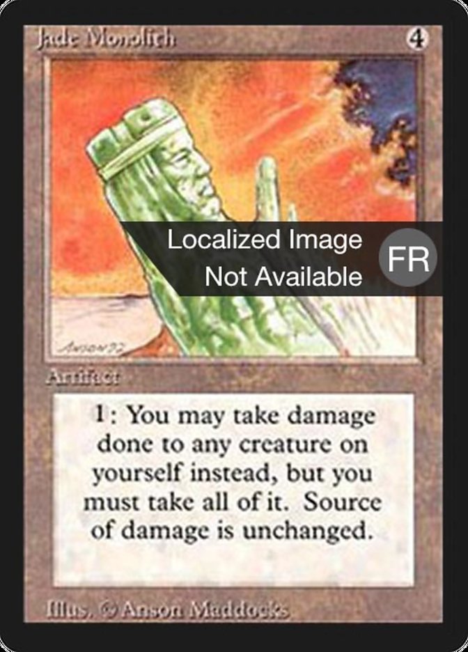Jade Monolith [Foreign Black Border] | L.A. Mood Comics and Games