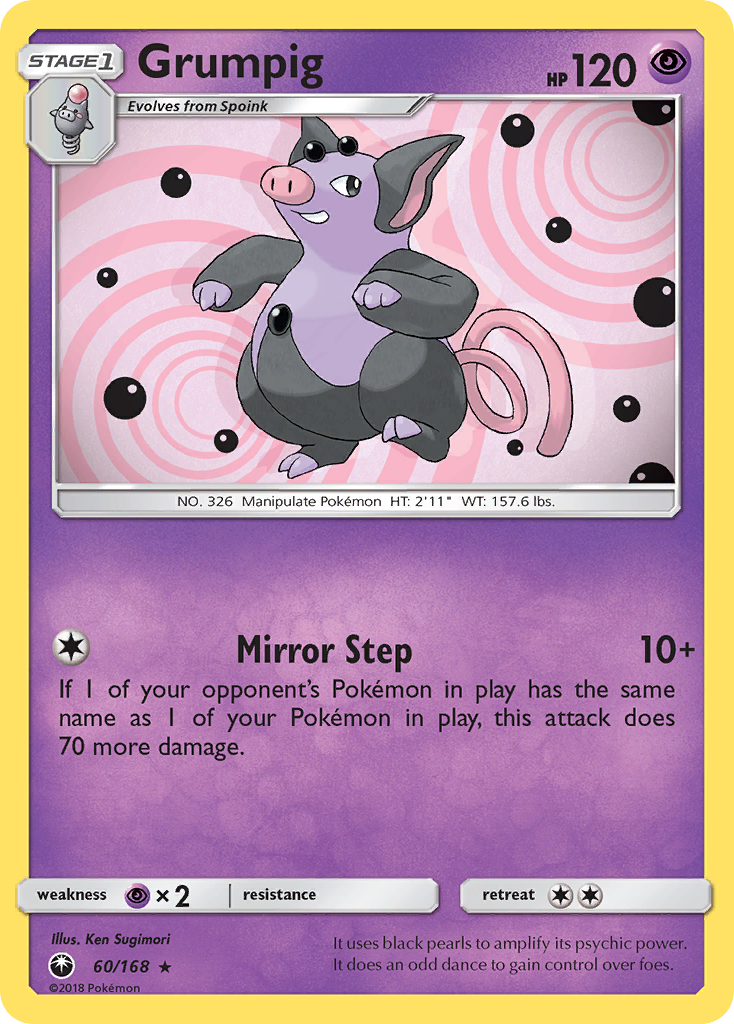 Grumpig (60/168) [Sun & Moon: Celestial Storm] | L.A. Mood Comics and Games