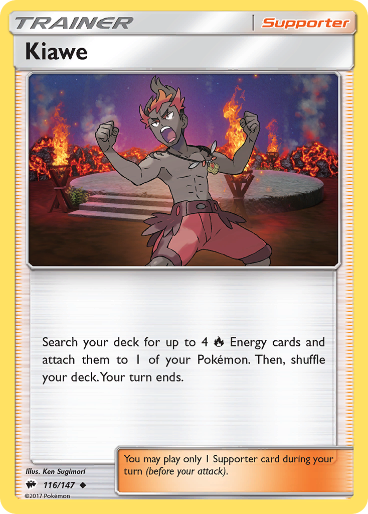 Kiawe (116/147) [Sun & Moon: Burning Shadows] | L.A. Mood Comics and Games